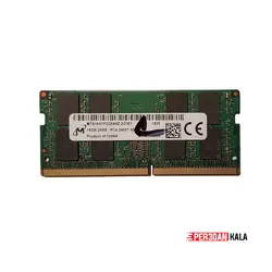 رم لپ تاپ DDR4 تک کاناله 2400 مگاهرتز میکرون مدل PC4 ظرفیت 16 گیگابایت