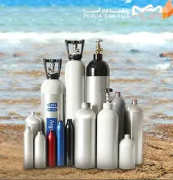 کپسول اکسیژن آلومینیمی