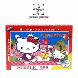 پازل 300 تکه بچگانه رینگ هلو کیتی