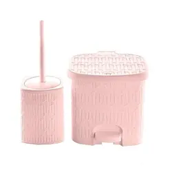 سطل و توالت شور بامبو متوسط 4 گوش لیمون کد 3308