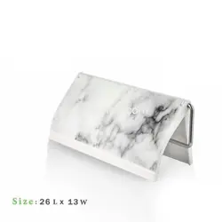 جا دستمال دیواری بزرگ طرح ماربل لیمون کد 3191