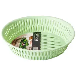 نظم دهنده یخچال سبد سبزی بیضی طرح بامبو لیمون کد 3010