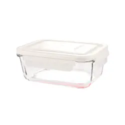 ظرف نگهدارنده شیشه ای 850 میلی لیتر لیمون کد 3033