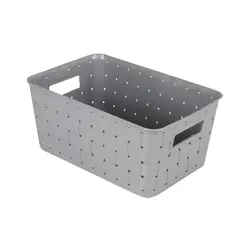 سبد حصیری نوار بافت