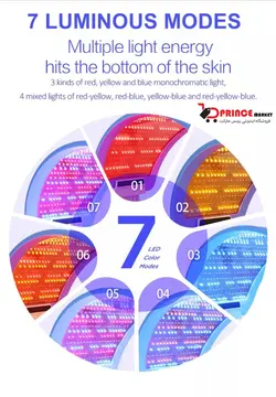 دستگاه فوتون تراپی EMS (ال ای دی سیلیکونی) 3 حالته