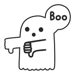 استیکر روح فانتزی طرح BOO