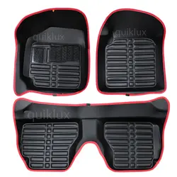 کفپوش EMTC  کوییک ساینا مشکی نوار قرمز