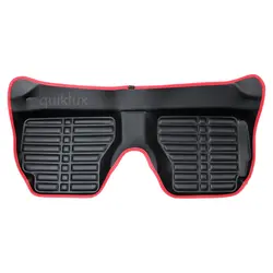 کفپوش EMTC  کوییک ساینا مشکی نوار قرمز