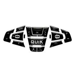 ماکت کلید های کروزکنترل و مدیا روی فرمان تایپ D کوییک