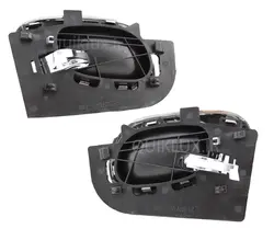 ست کامل دستگیره داخلی 206 کرومی - فروشگاه انلاین کوییک لوکس