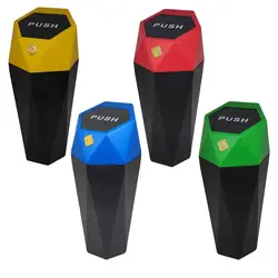 سطل زباله شش ضلعی خودرو - فروشگاه انلاین کوییک لوکس