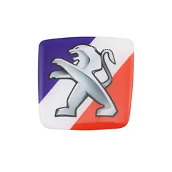 آرم ژله ای پژو طرح پرچم فرانسه - فروشگاه انلاین کوییک لوکس