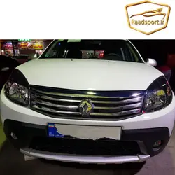 زه استیل جلو پنجره رنو ساندرو