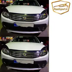 زه استیل جلو پنجره رنو ساندرو