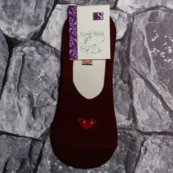 جوراب نخی کالج طرح قلب - فروشگاه اینترنتی ریسک