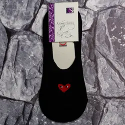 جوراب نخی کالج طرح قلب - فروشگاه اینترنتی ریسک