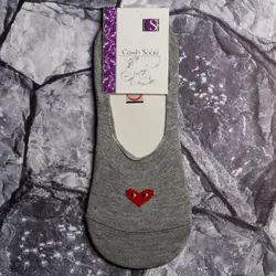 جوراب نخی کالج طرح قلب - فروشگاه اینترنتی ریسک