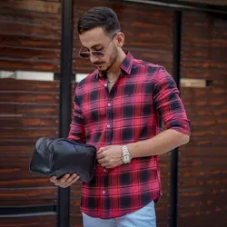 پیراهن چهارخونه Part 1 - فروشگاه اینترنتی ریسک