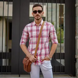 پیراهن چهارخونه Part 1 - فروشگاه اینترنتی ریسک