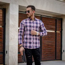 پیراهن چهارخونه Part 1 - فروشگاه اینترنتی ریسک