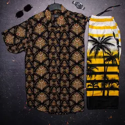 پیراهن هاوایی طرحدار - فروشگاه اینترنتی ریسک