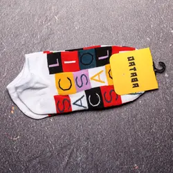 جوراب طرح اعداد انگلیسی - فروشگاه اینترنتی ریسک