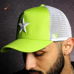 کلاه رویه کتان طرح ستاره - فروشگاه اینترنتی ریسک