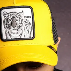 کلاه رویه کتان طرح TIGER - فروشگاه اینترنتی ریسک