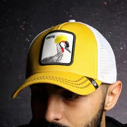 کلاه رویه کتان طرح exotik - فروشگاه اینترنتی ریسک