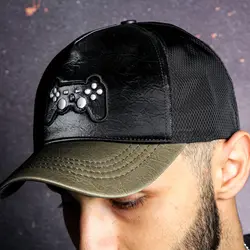 کلاه رویه چرم طرح P. S - فروشگاه اینترنتی ریسک