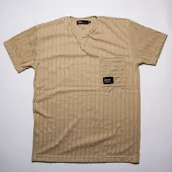 تیشرت تابستانه یقه کوبایی - فروشگاه اینترنتی ریسک