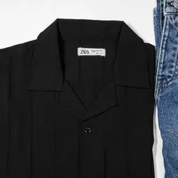 پیراهن مراکشی طرح دار برند ZARA - فروشگاه اینترنتی ریسک