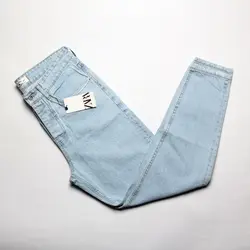 شلوار مام استایل یخی برند ZARA - فروشگاه اینترنتی ریسک