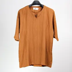 تیشرت مراکشی یقه کوبایی در (شش رنگ متفاوت) - فروشگاه اینترنتی ریسک