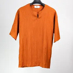 تیشرت مراکشی یقه کوبایی در (شش رنگ متفاوت) - فروشگاه اینترنتی ریسک