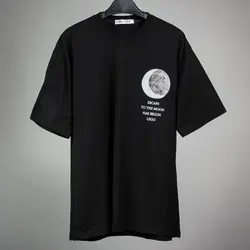 تیشرت طرح MOON (در دورنگ) - فروشگاه اینترنتی ریسک