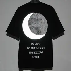 تیشرت طرح MOON (در دورنگ) - فروشگاه اینترنتی ریسک