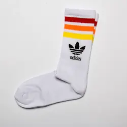 جوراب ساقدار طرح ADIDAS رنگی - فروشگاه اینترنتی ریسک