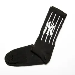 جوراب ساقدار طرح NY - فروشگاه اینترنتی ریسک