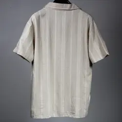 پیراهن یقه انگلیسی Zara (رنگ کرمی طرح دار) - فروشگاه اینترنتی ریسک