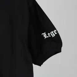 تیشرت آستین کش و یقه کش طرح دار Basic - فروشگاه اینترنتی ریسک