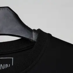 تیشرت آستین کش و یقه کش طرح دار Basic - فروشگاه اینترنتی ریسک