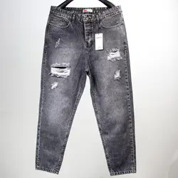 جین Mom fit زاپ دار - فروشگاه اینترنتی ریسک