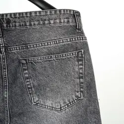 جین Mom fit زاپ دار - فروشگاه اینترنتی ریسک