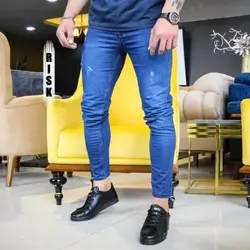 شلوار جین راسته سنگشور روشن