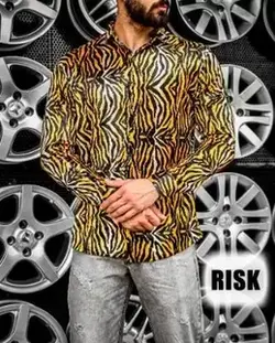 پیراهن مخمل خط خطی