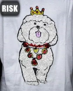 تیشرت براش پولک دوزی