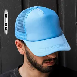 کلاه ساده ابی