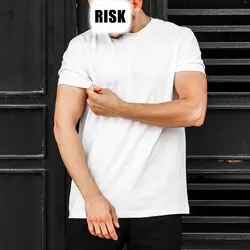 تیشرت Risk آستین کش سفید