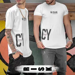 تیشرت چاپدار طرح CY